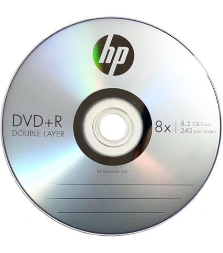HP DVD+RW 4.7GB Premium Rewritable Blank Digital Versatile Disc
