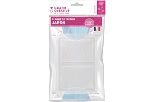 GRAINE CRÉATIVE Placa de textura para FIMO - Modelo de Japón
