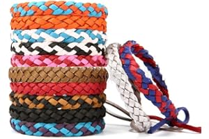 HOTANJI Mosquito Repellent Bracelet 12 Pack Deet-Free Bug Repellent Bracelet, Mosquito Bands for Adults Kids & Babies, 300 Hours of Insect Repellent Protection