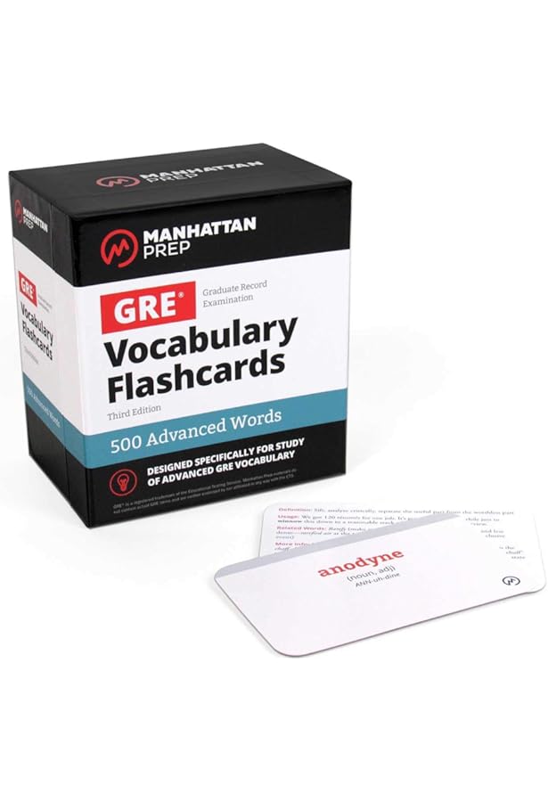 500 Essential Words: Gre Vocabulary Flashcards : Manhattan Prep