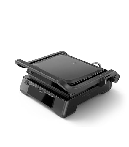 Compatible Multiple Modèles Plaque Supérieure TEFAL OPTIGRILL - TS-01039391 - Compatible OPTIGRILL DELUXE/INOX/SMART/ /WAFFLES - Remplacement Original Plaque Tefal