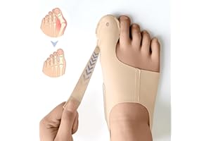 Baby Molove 1 Paar Hallux Valgus Korrektor,Hallux Valgus Socken,Rutschfester Fersenriemen,Ballenzehen Korrektur,Hammerzeh Korrektur und Schutz,Hallux Valgus Schiene Bandage Waschbar-Größe M(35-39.5)