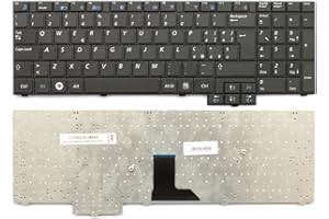 INFOELETTRONICA LO STORE DELLA CONVENIENZA E QUALITA' Tastiera Italiana Compatibile con Samsung NP-R618 NP-R530 NP-R620 NP-R719 R517 R523 R528 R530 R540 P580 R618 R620 RV510 NP-P530