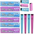 Wise Skies Blue & Pink Rolling Paper Bundle Package Rolling Tips