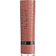 Bourjois - Rouge Velvet The Lipstick - Rossetto Opaco a Lunga Tenuta in Stick - 015 Peach Tatin - 2.4 g
