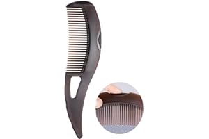 AMZWISH Dandruff Comb with Self-Cleaning Hollow Teeth & Massage Handle - Scalp Detox Comb for Flakes, Oil Removal - Dandruff Scalp Hair Combs for Women/Men/Kids