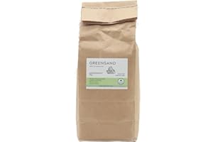 ALMICANNA: Greensand 100% Clinoptilolite 1kg - Amendment im Living Soil - Natürlicher Dünger für Pflanzen - Bodenverbesserer