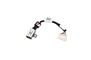 Gintai Prise Connecteur de Charge DC in Power Jack Port Câble Alimentation pour Dell Precision 15 5510 5520 XPS 15 9570 9550 9560 P56F AAM00 64TM0 064TM0 DC30100X300 DC30100X200