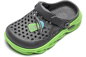 YuanDiann Kinder Clogs Jungen Mädchen Hausschuhe Sandalen Eva rutschfest Atmungsaktiv Leicht Gartenschuhe Kleinkinder Surfen Sommer Schuhe Schwimmbad