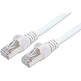 PremiumCord Patchkabel CAT6a S-FTP, RJ45-RJ45, AWG 26/7 10 m färg vit