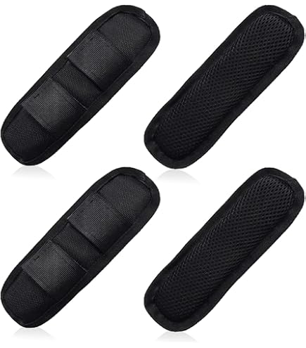 Protection Epaule Sac à Dos Folany Épaulière De Sac à Dos En Tissu Oxford, Coussin De Sangle, épaissi Amovible Pour Sacs De Voyage Pièce De Rechange Sacs Pour Ordinateur Portable Protege Epaule