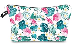 FAVORTALK Cosmetic Bag Travel Toiletry Wash Bag Dry & Wet Separation Gym Yoga Shaving Organiser Bag with Lovely Beautiful Pattern - B0970