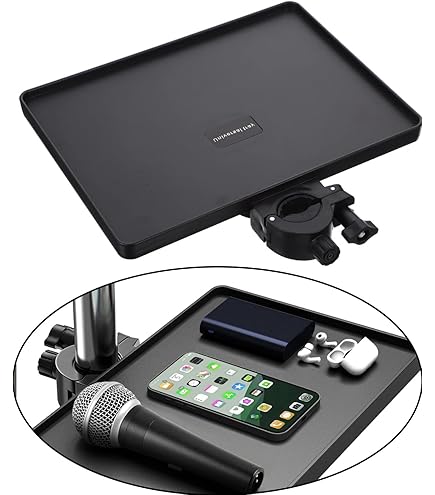 Adattatore Per Monitor K&M 19685 - Per Montare Schermi LCD/LED Su Aste Microfono, Nero - Foto 9