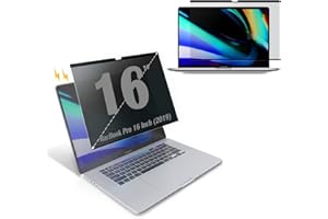 S YTALAND Ytaland Filtro de Pantalla de privacidad magnético para MacBook Pro 16" (2019), Protector de Pantalla de privacidad Anti-luz Azul, para MacBook Pro 16" (2019)