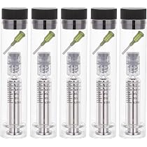 Lot De 12 Mini Flacons Verre 5ml Avec Bouchon Aluminium - Idéal DIY