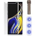 MACLEN Ultra Cellphone Premium Original Uv Curved Tempered Glass For Samsung Galaxy Note 8, Note 9 | With 3D Curved Full Screen Coverage And Installation Kit