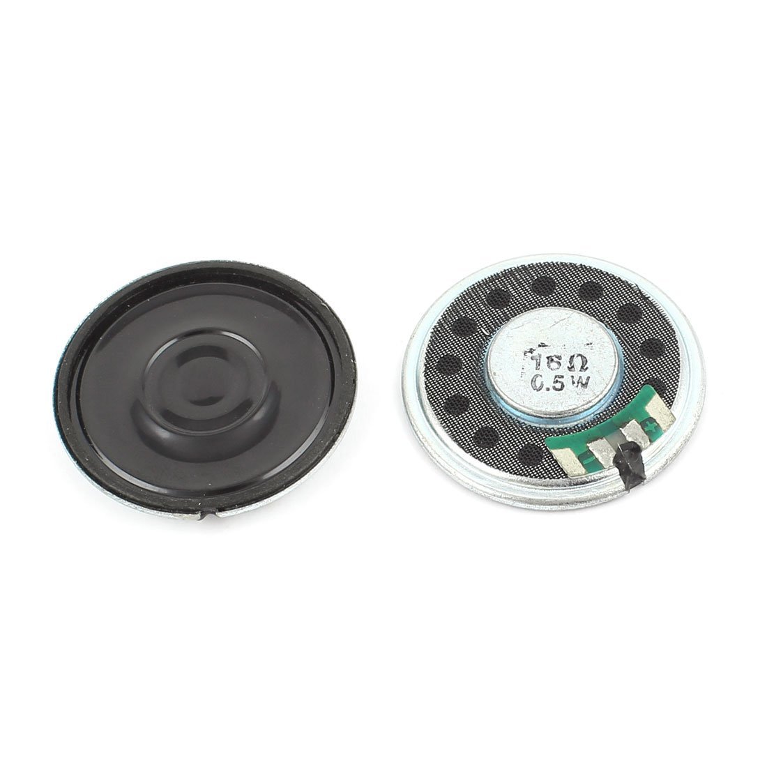 ELECTROPRIME2 Pcs 1/2W 0.5W 16Ohm 36mm Inside Magnet Electronic Speakers Trumpet