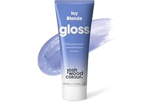 JOSH WOOD COLOUR Josh Wood Hair Gloss (Icy Blonde) - Semi-permanent gloss refreshes and conditions hair colour - Removes brassy tones - Lasts up to 6 washes - 100% Vegan - Cream (100ml)