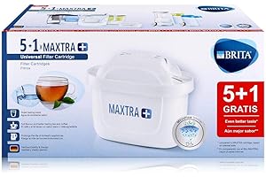 Brita Maxtra PLUS Universal-Filterkartuschen (5 Stück), Kunststoff, weiß, 6 (1er Pack), 6