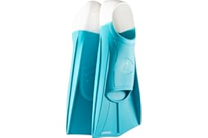 CRESSI Vera Fins - Pinne Corte Unisex in Silicone 100% Design Scarpetta Chiusa, per Nuoto, Training Acque Libere, Piscina, Snorkeling, Immersioni