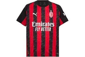 PUMA ACM 1899 Maglia Gara Home, Saison 2025/2026, T-Shirt de Football, Produit Officiel Mixte