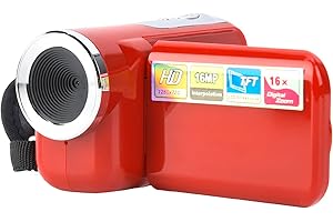 DILWE Digital Video Camera for Kids, 16X Digital Zoom Children DV Camcorder, with 2Inch HD TFT Display Screen,Toys Camera for Boys Girls Birthday Gifts
