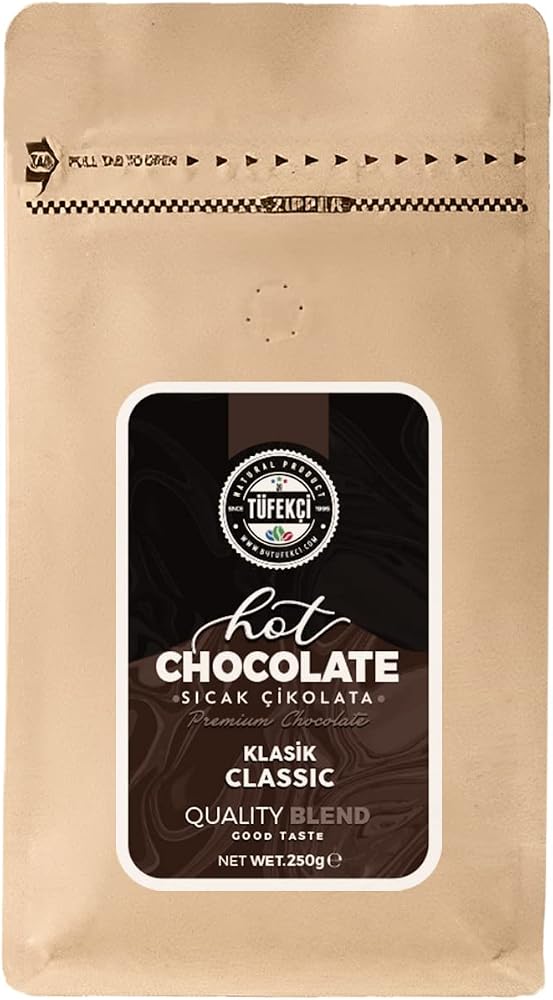By Tüfekçi Klasik Sıcak Çikolata İçecek Tozu, 250 g