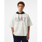 GANT Erkek Beyaz Kap&uuml;şonlu T-Shirt