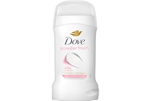Dove Powder Soft Women's Antiperspirant Deodorant Cream Stick for 48 hour sweat protection and long-lasting fragrance with ¼ moisturising cream 50 ml