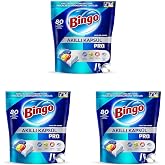 Bingo Akıllı Kaps&uuml;l Pro Bulaşık Makinesi Deterjanı Tableti 80'li 3l&uuml; paket