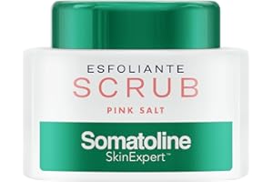 Somatoline SkinExpert, Scrub Pink Sel, traitement corporel exfoliant revitalisant, avec sel intégral 350 g