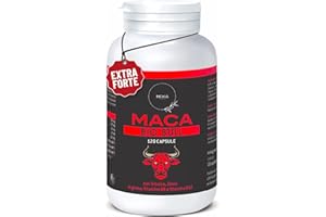 Mekià® Tribulus Terrestris e Maca Peruviana nera con L Arginina. Integratore uomo alte prestazioni + Vitamine B + Zinco, boost testosterone .Incremento Massa Muscolare Potente Energizzante Uomo
