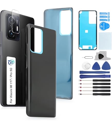 Cover Posteriore Per Batteria In Vetro Trasparente Per Xiaomi 11T - Foto 5