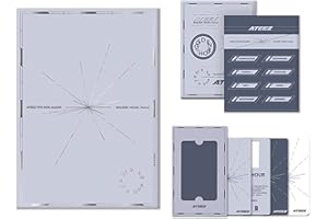 ATEEZ - 11th Mini Album [GOLDEN HOUR : Part.2] (POCAALBUM - TO Ver.) Photo Stand + QR Card + Image Card + Photocard + Sticker + 2 Pin Badges + 4 Extra Photocards