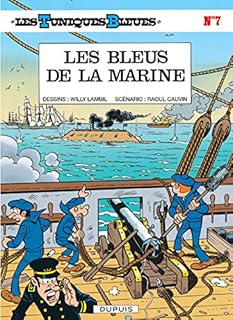 jaquette livre Les Tuniques bleues, tome 7 : Les Bleus de la marine