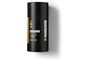 ‎MANSCAPED REFINING THE GENTLEMAN Dezodorant MANSCAPED® UltraPremium, bezbarwna formuła bez aluminium, miękka i wygodna z zapachem kolońskiej jakości do ochrony przed nieprzyjemnym zapachem pod pachami, sztyft 2,65 uncji