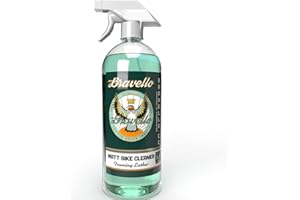Bravello Bike Cleaner Foaming Cleaning Spray, Powerful Premium Matt Bike Frame Foam Cleaner & Bike Degreaser, Suitable For All Road Bikes, MTB's & Electric Bikes (1L)