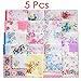 Produktbild Yangge Yujum Baumwollgaze Nuscheli Schöne Blumenmuster Handkerchief Handtuch