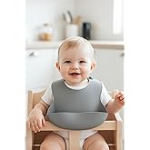 Babyjem Mini Silikon &Ouml;nl&uuml;k (Gri)