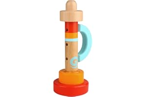 Andux Trompeta de Madera Educación Infantil Temprana Juguetes Montessori para Niños Pequeños ETXLB-01