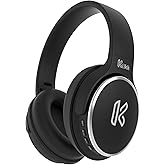 Klikk Rock On 101 Bluetooth Wireless Over Ear Headphones with Mic, 30 Hours Playback, AUX & SD Card, Voice Assistant Support with Foldable & Rotatable