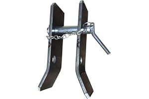 Brey-B-Technik 2 St. 2-Loch Anschweißlaschen mit Bolzen 28mm Löcher gebogen 0622 6465