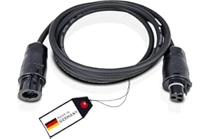 SolX Anschlussleitung Betteri BC01 Buchse und Stecker Anschluss 2m
