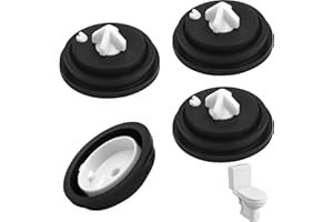 ZFRITP 4 Pièces Joint Chasse D'eau Wc,Joint Chasse D'eau,Membrane Chasse D'eau,Joint Flotteur Chasse D'eau Wc,Joint Wc, Pour L'entretien Des Chasses D'eau Des Toilettes,Flotteur Chasse D'eau