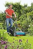 GARDENA 04022-20 Comfort Spindelmäher 400 C, für Rasenflächen bis 250 m², 40 cm Schnittbreite, Rasenmäher mit berührungsloser Schneidtechnik, besonders geräuscharm und extra leicht zu schieben, zusätzlicher Deflektor für kontrollierten Grasauswurf - 7