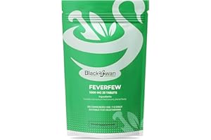 BLACK SWAN SUPPLEMENTS Black Swan Feverfew 1000mg Tablet
