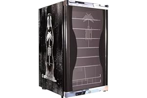 °CUBES Husky HUS-HC 150 Flaschenkühlschrank/A+ / 83,5 cm Höhe / 109 kWh/Jahr / 130 L Kühlteil / 130 L Gefrierteil