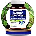 VitaWin Horny Goatweed For Strength, Stamina & Energy, Natural Herbal, 500 mg, Veg - 60 Capsules, Nutrition Supplement