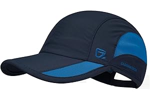 GADIEMKENSD Unstructured Quick Dry Sports Cap Outdoor Sun Protective Unisex