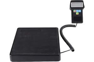 CERLINGWEE Electronic Refrigerant Scale, 220lbs Refrigerant Scale Three Display Modes with Carrying Case for Recovering Refrigerants for Refrigerant Charging